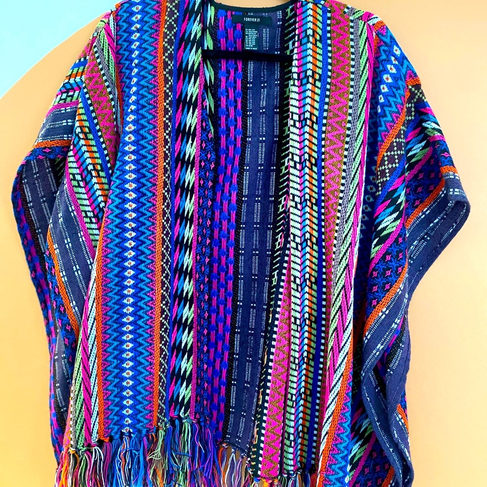Forever 21 Kimono Peruvian Style